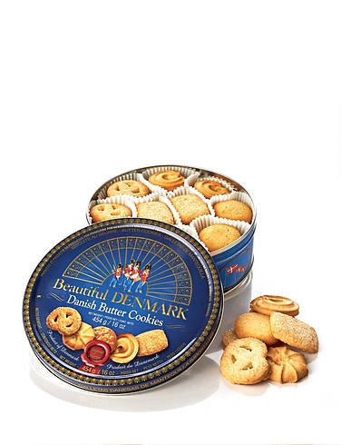 Danish Butter Biscuits Tin