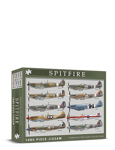 Spitfire 1000pc Transport Jigsaw Puzzle