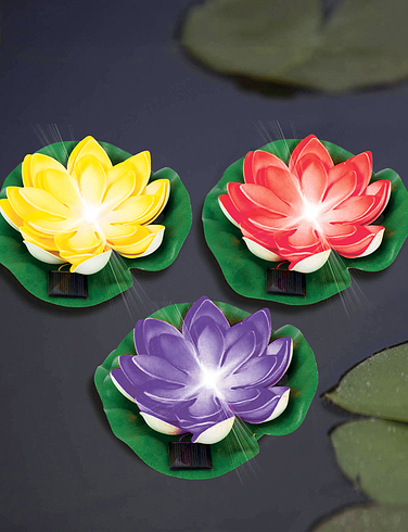 Floating Solar Lights 3 Set