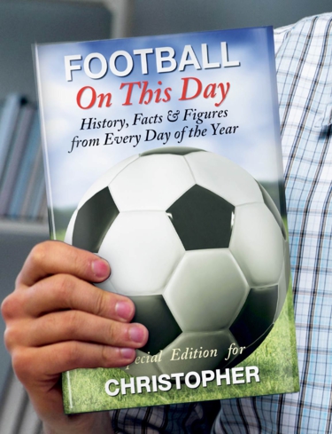 Personalised Football On This Day Book