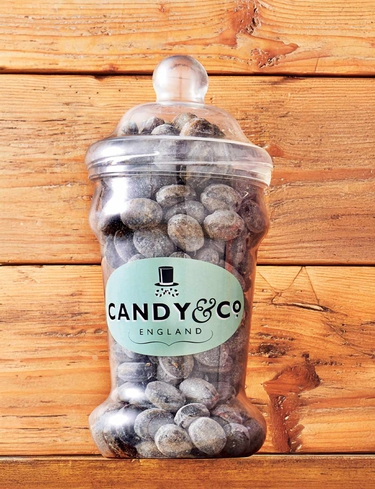 Aniseed Humbugs Old Time Favourites Sweet Jar