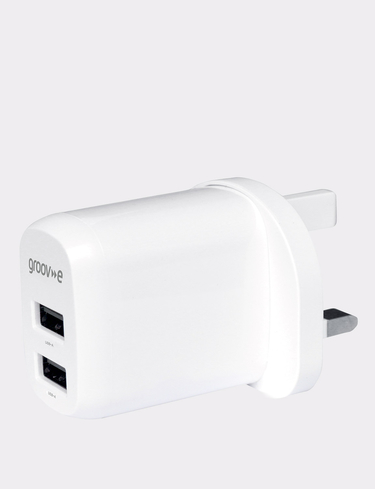 Twin Charging Plug With 3 Pin Socket