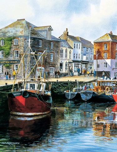 Gibsons Cornwall by the Sea 4 x 500 Piece Jigsaw Set