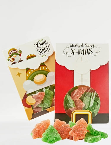 Elf and Santa Gummies 2 Pack