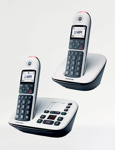 Motorola Cordless Double Telephone with Answering Machine