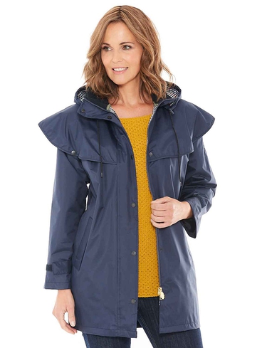 3/4 Length Waterproof Cape Coat