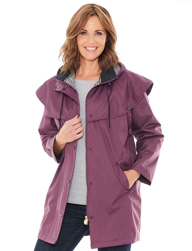 3/4 Length Waterproof Cape Coat