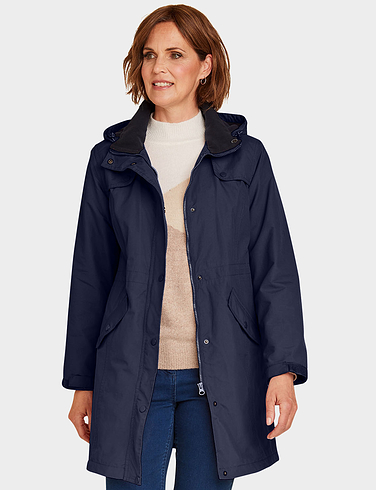 petite waterproof parka