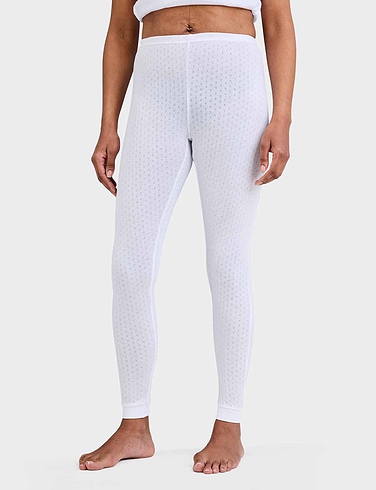 Pointelle Thermal Leggings