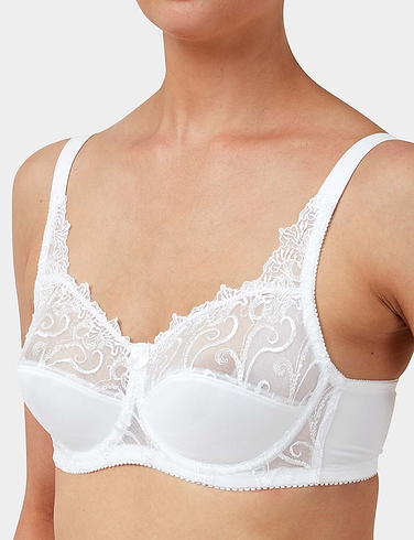 Womens Comfy Bras Solid Color Embroidery Lace Gathered Bra Straps Breast  Cup Underwear Seamless Bras