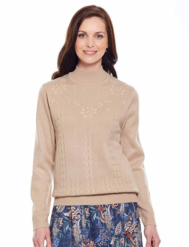 Embroidered Jumper