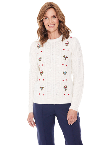 cream jumpers for ladies