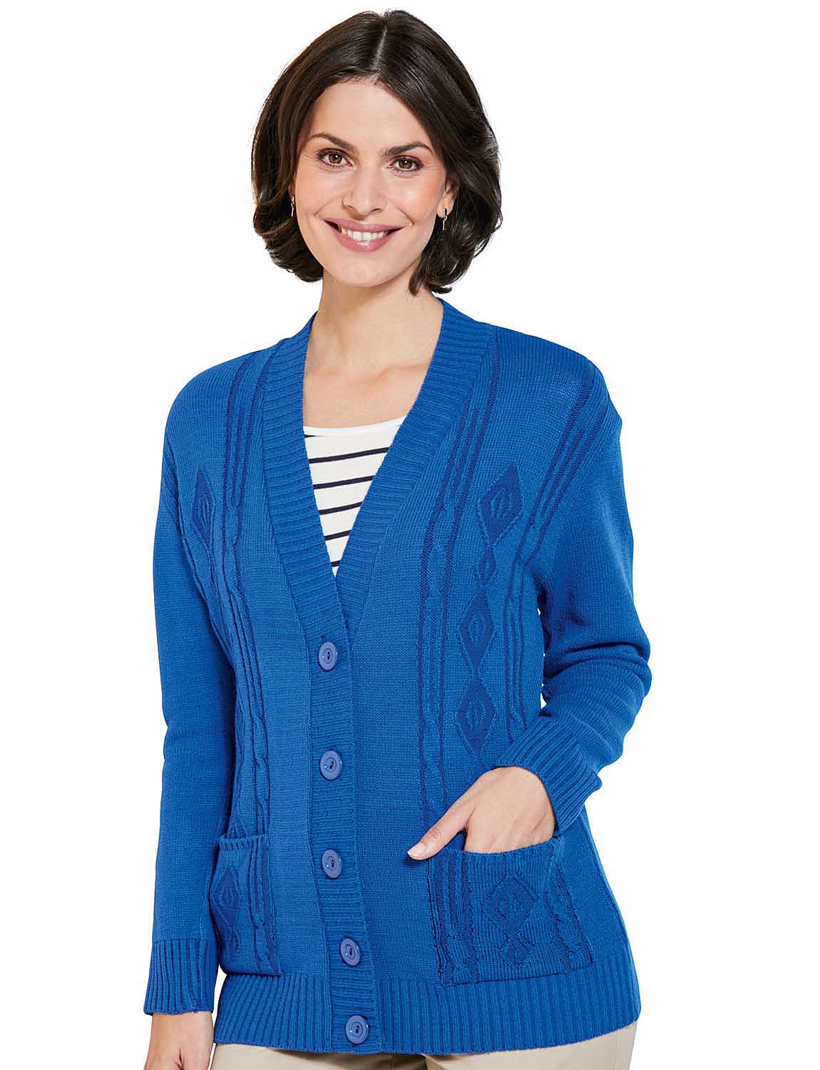 cobalt blue cardigan womens uk