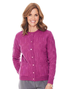 Cable & Diamond Design Cardigan