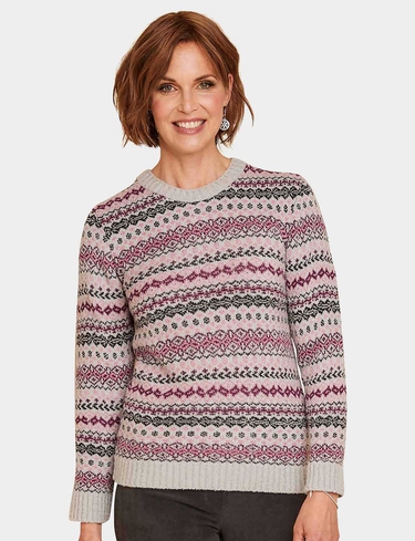 Ladies Fairisle Jumper