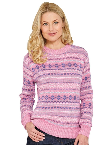 Ladies Fairisle Jumper