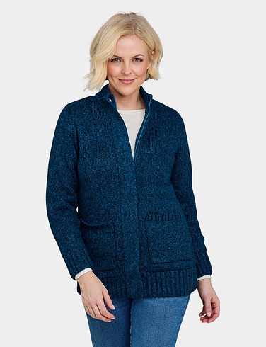 Women's zipped hotsell cardigans uk