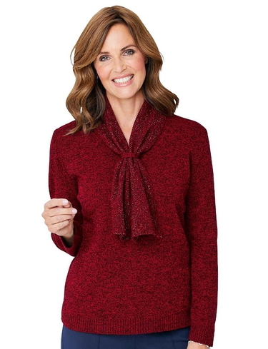 Scarf Neck Jumper