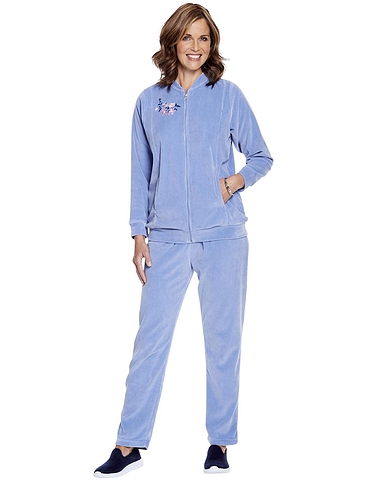 ladies velour leisure suits