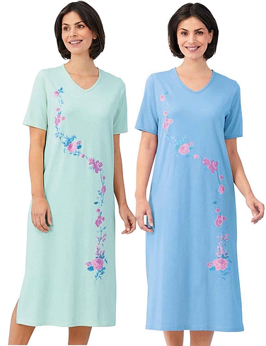 Pack Of 2 Nightdresses