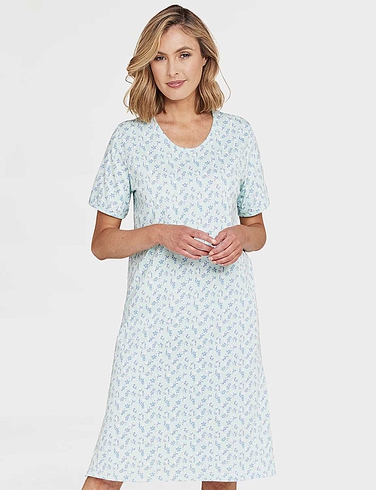 Pack Of 3 Short Sleeve Print Nightdresses