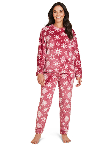 Fleece Snowflake Pyjama