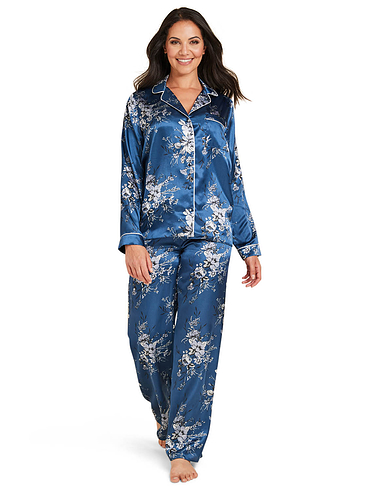 Luxury Satin Print Pyjamas