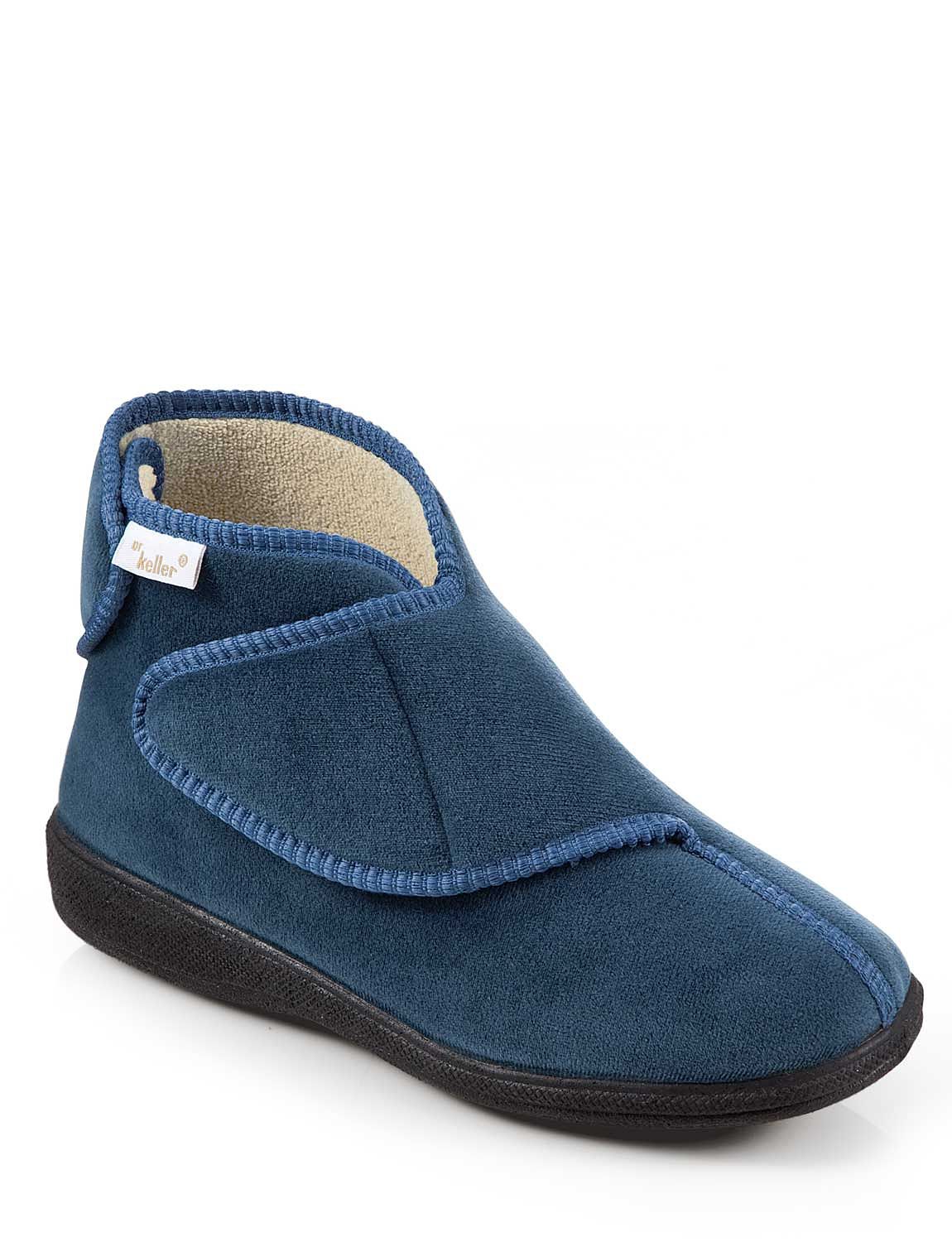 dr keller velcro slippers