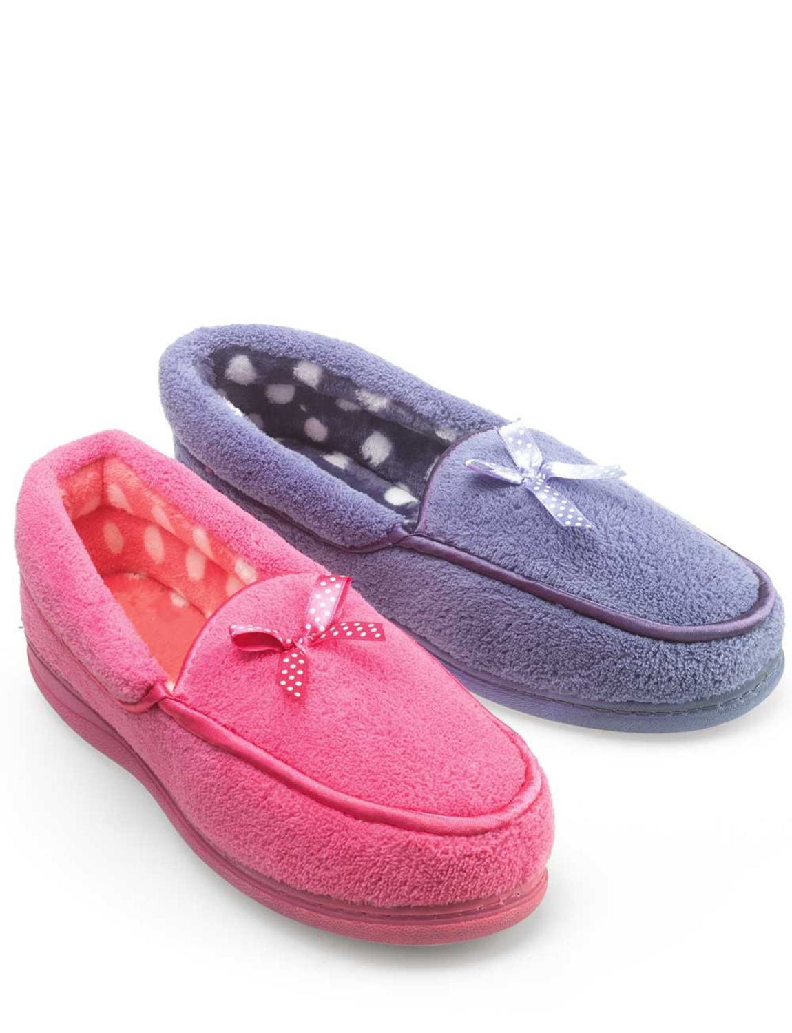 Ladies Fleece Slipper Chums