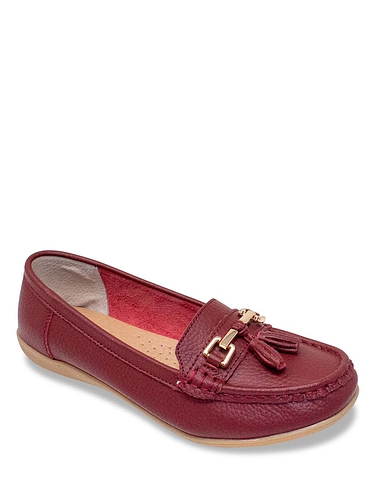 Ladies Leather Loafer