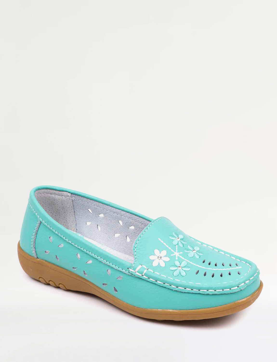 Ee Fit Leather Comfort Shoe Chums