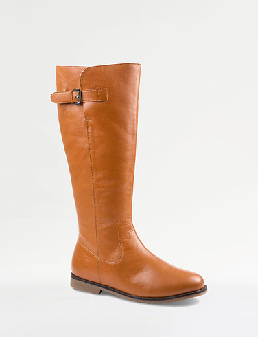 Leather Zip Boot with Thermal Lining