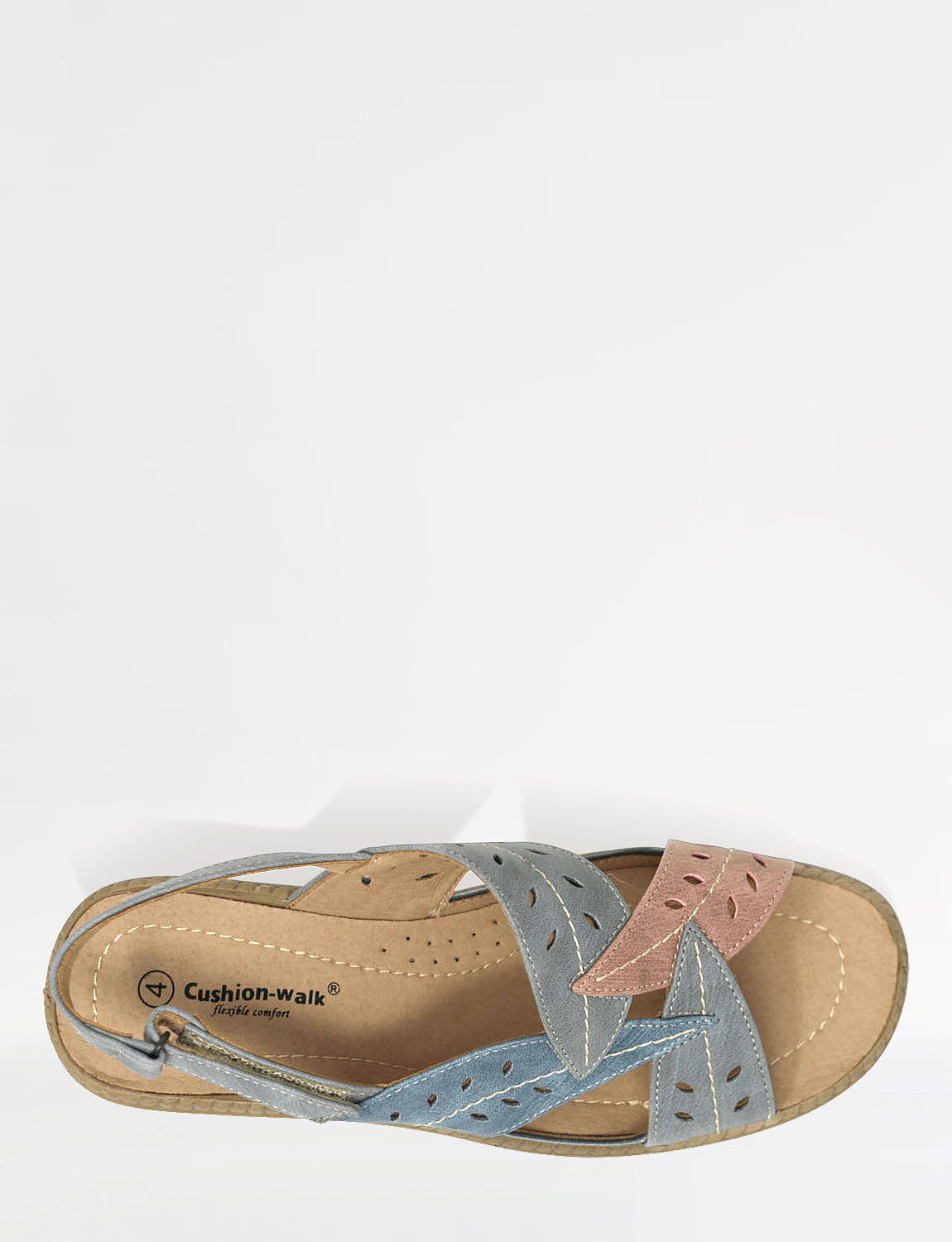 cushion walk flexible comfort ladies shoes