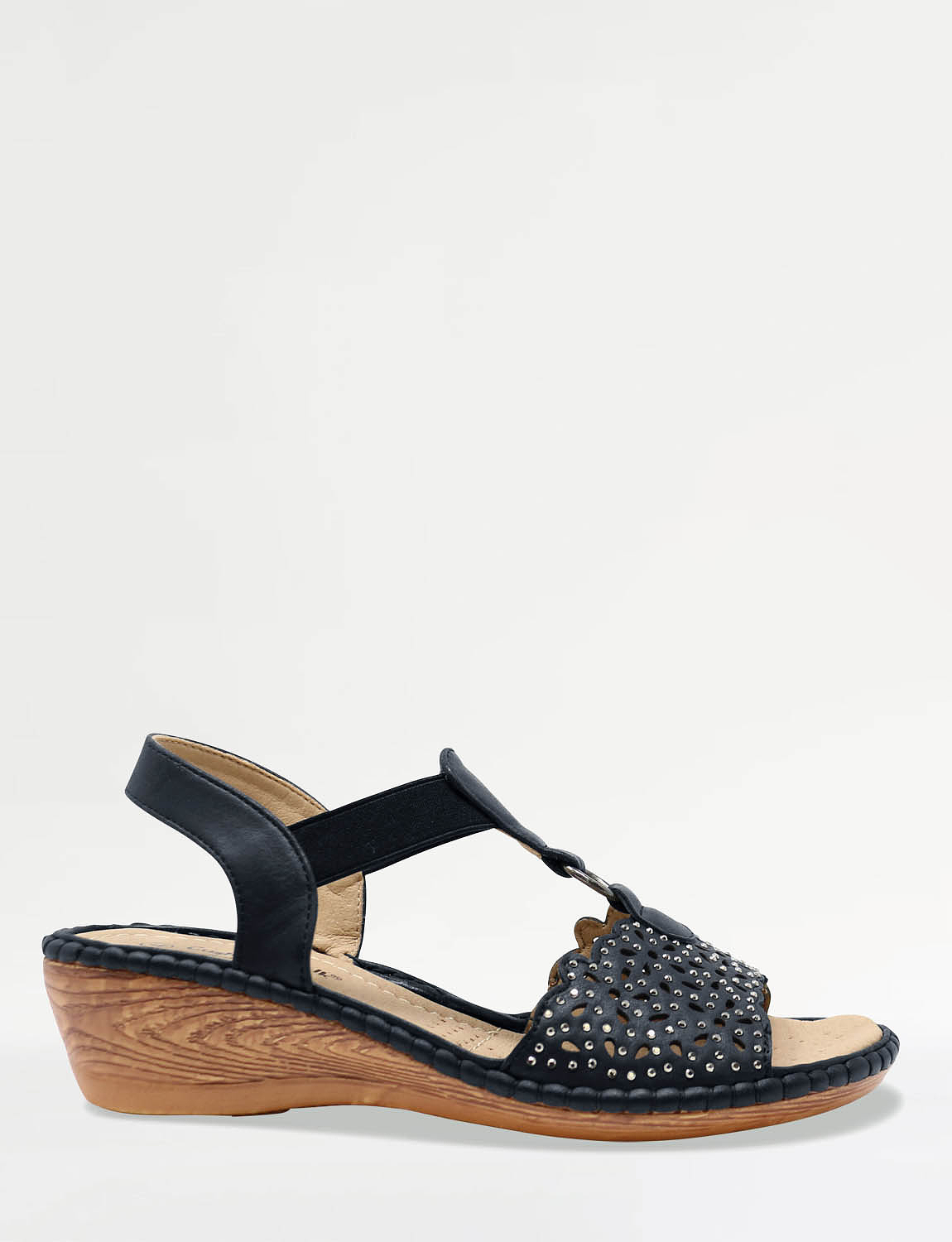 cushion walk diamante sandals