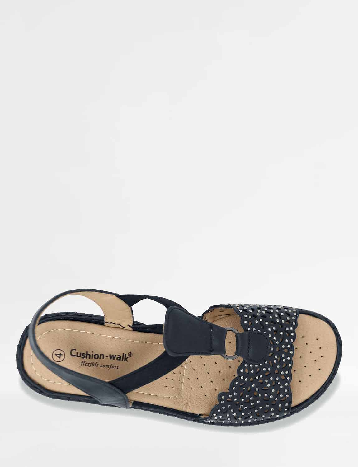 cushion walk diamante sandals