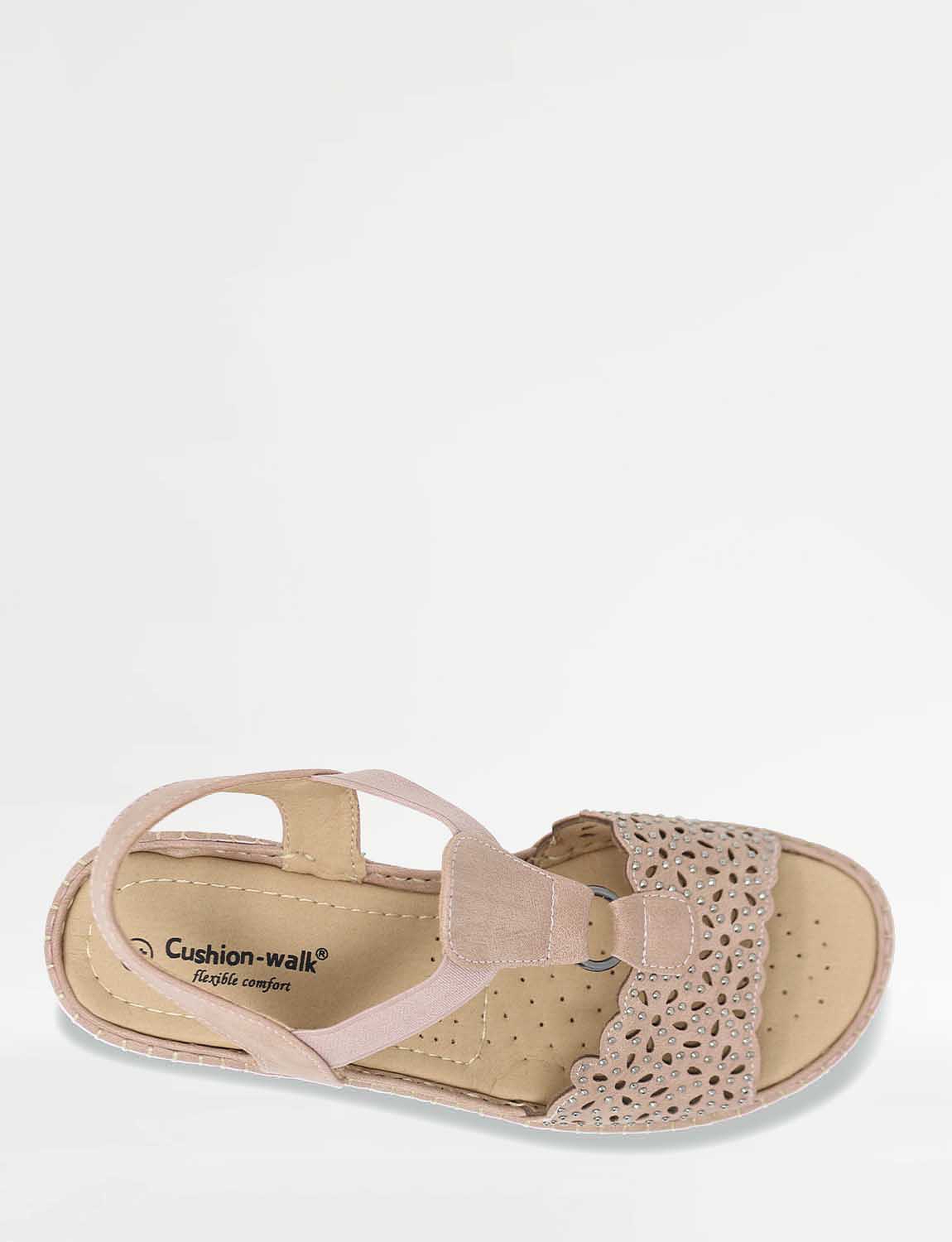 cushion walk diamante sandals