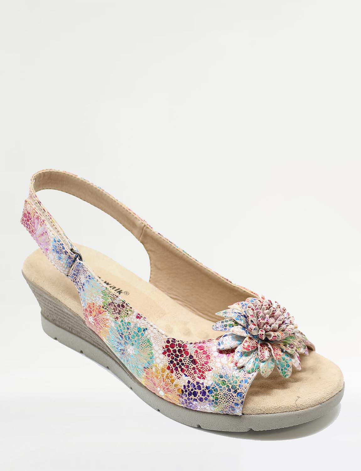 ladies cushioned sandals uk
