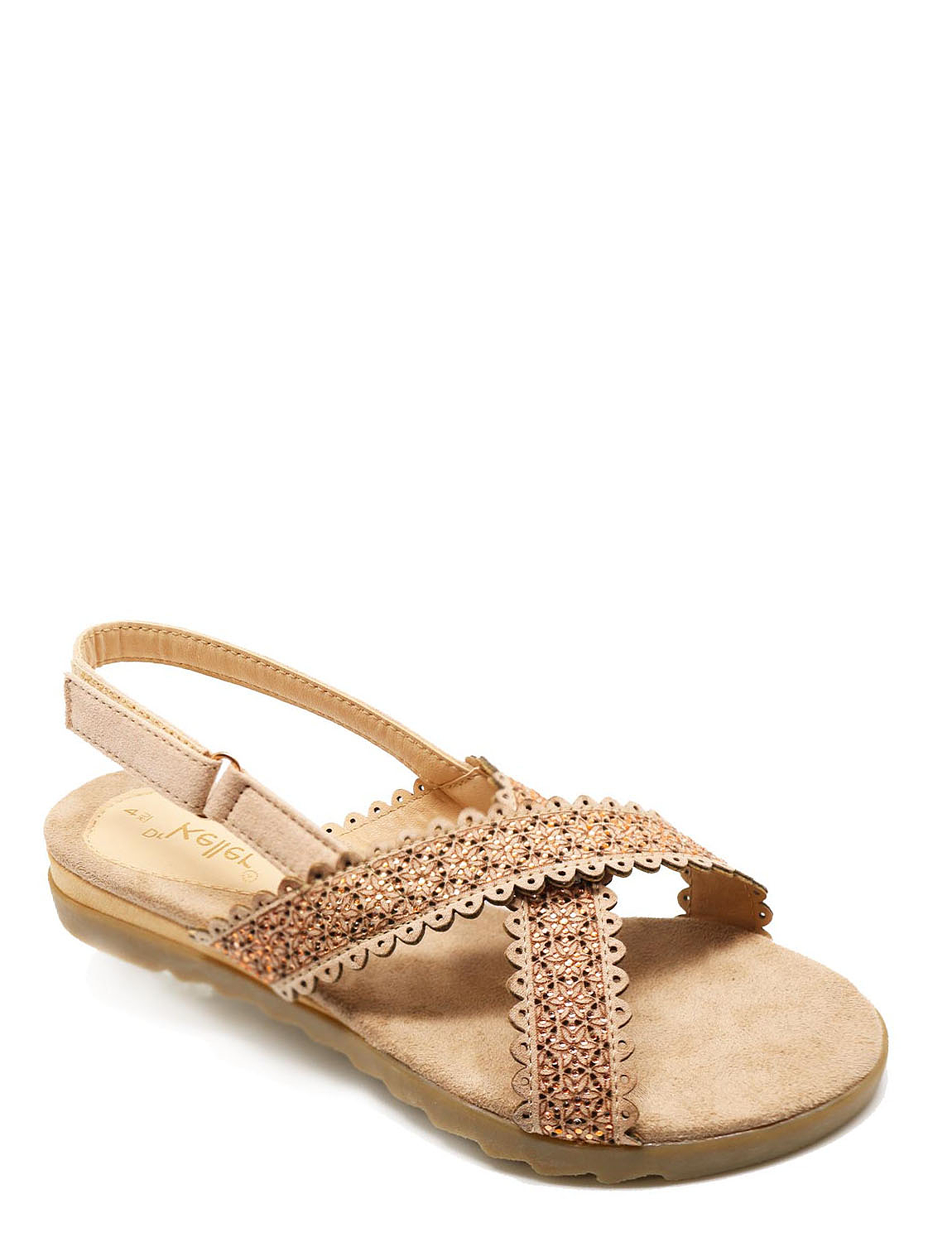 wide fit cushioned sandals