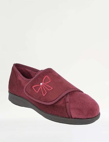 DB Shoes Ladies Keeston Wide Fit EE-4E Slipper
