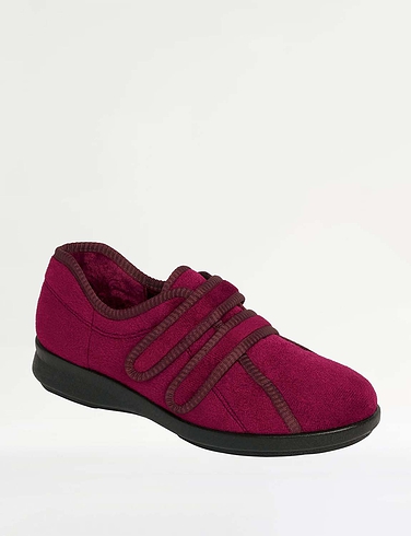 DB Shoes Eunice Wide Fit Ladies 6E-8E Slipper