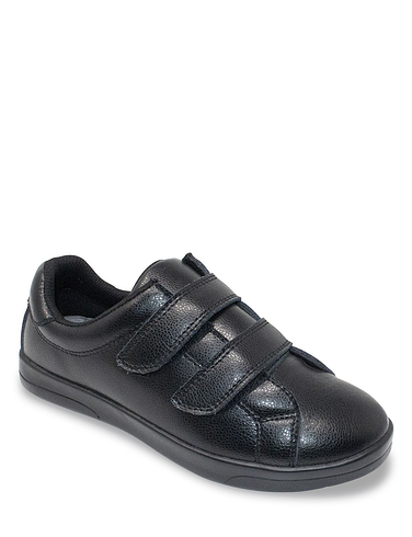 Washable Leather Touch Fasten Shoe