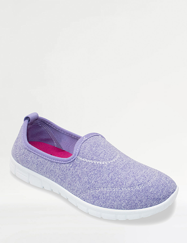 Slip On Shoe With Contrast Insole
