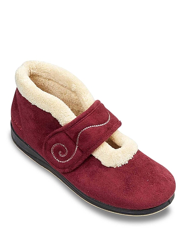 Padders Hush Bootee Slipper EE Fit