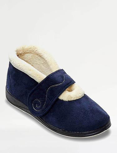 Padders Hush Bootee Slipper EE Fit