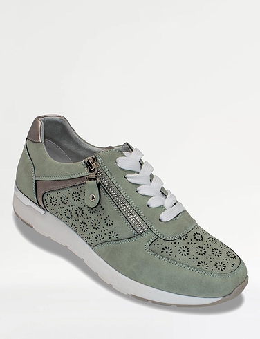 Dr Keller Side Zip Punchwork E Fit Trainer