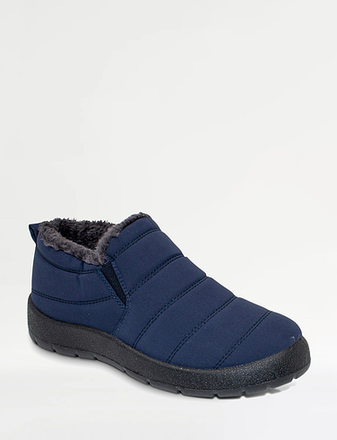 Wide Fit Thermal Lined Showerproof Shoes