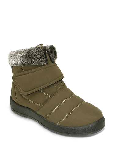 Wide Fit Thermal Lined Showerproof Boots