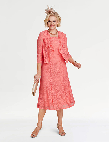 Lace Dress and Jacket