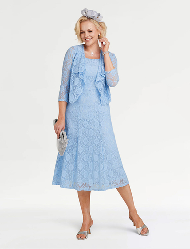Lace Dress and Jacket