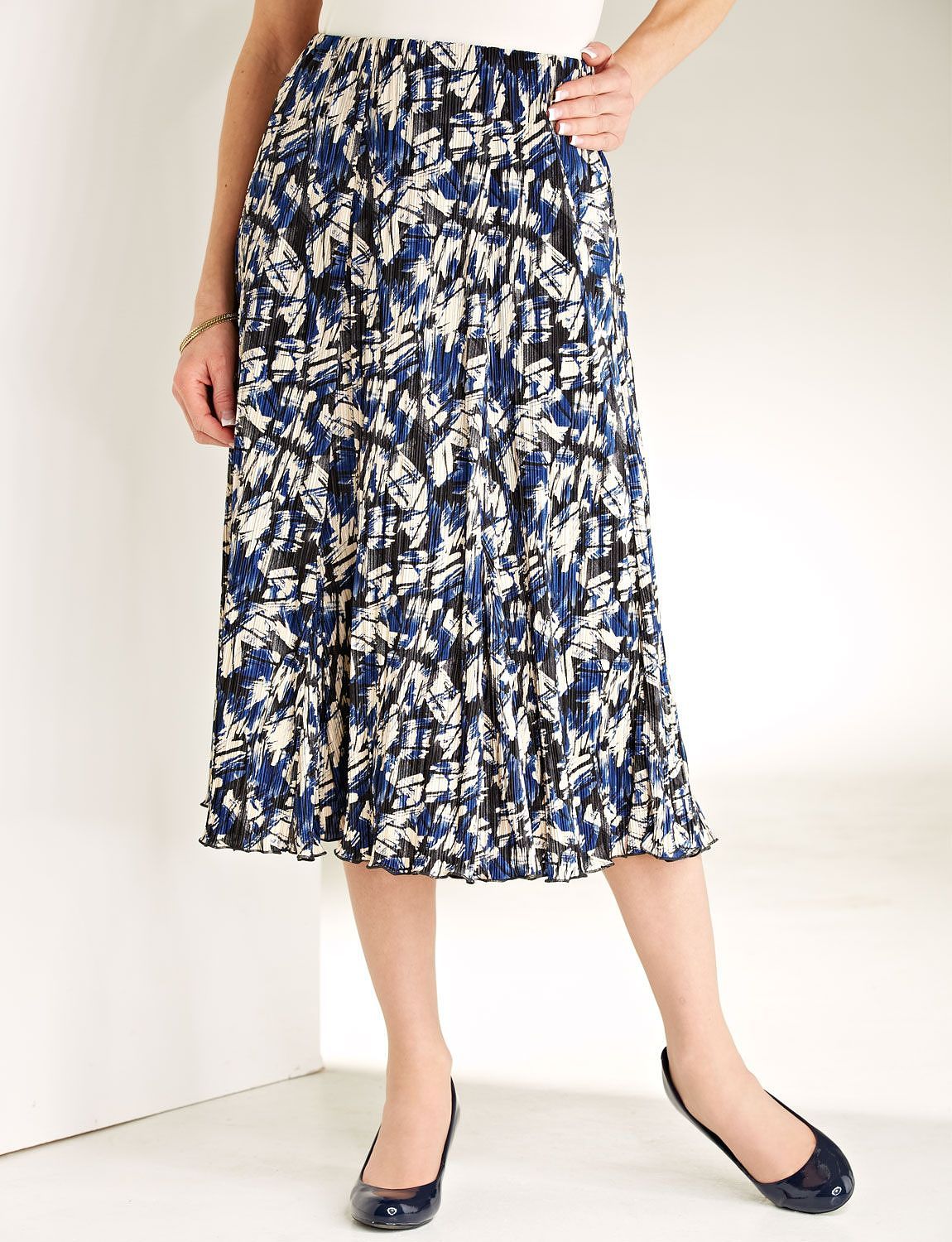 Plisse Skirt 25 Inches - Ladieswear Skirts | Chums